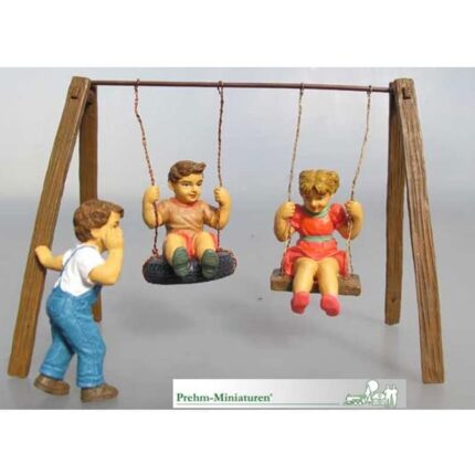 Schommel met kinderen